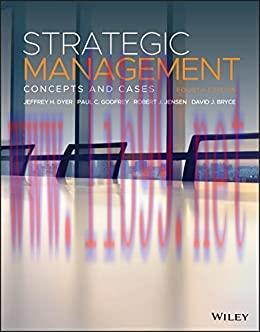 [PDF]Strategic Management_ Concepts and Cases 4th Edition [Jeffrey H. Dyer]