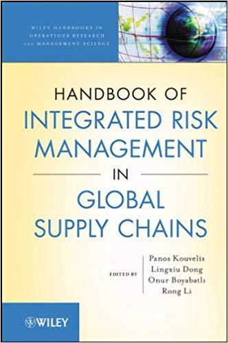 (PDF)Handbook of Integrated Risk Management in Global Supply Chains (Wiley Series in Operations...