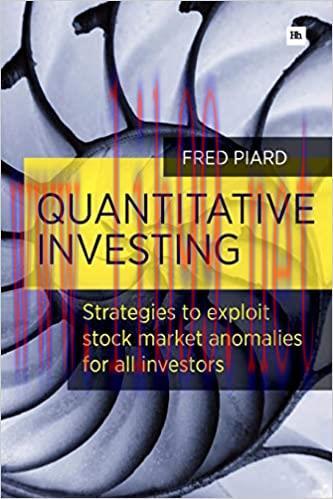 (PDF)Quantitative Investing: Strategies to exploit stock market anomalies for all investors