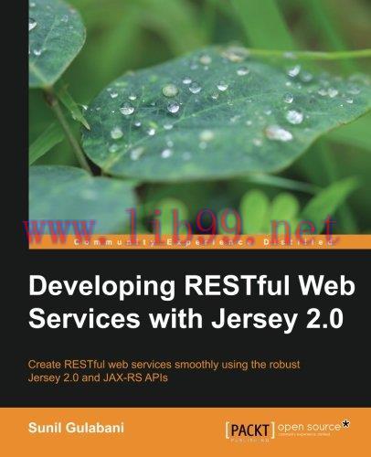 [FOX-Ebook]Developing RESTful Web Services with Jersey 2.0