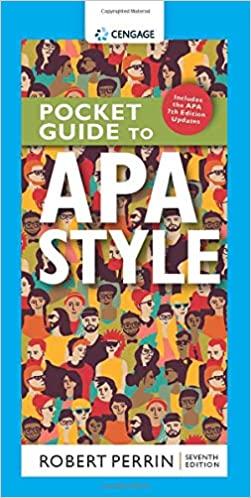 Pocket Guide to APA Style with APA 7e Updates