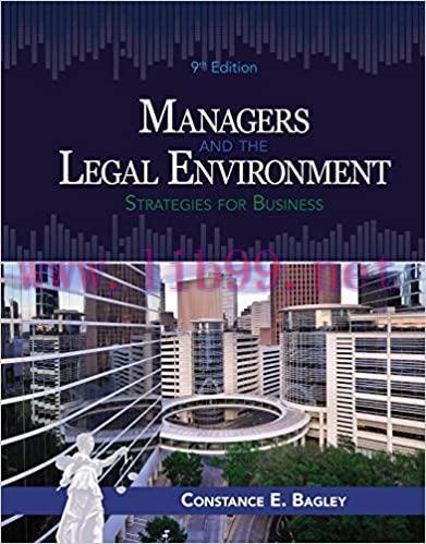(PDF)Managers and the Legal Environment: Strategies for Business