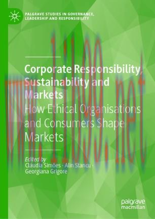 Corporate Responsibility, Sustainability and Markets
