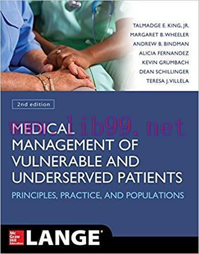 [PDF]Medical Management of Vulnerable and Underserved Patients 2nd Edition