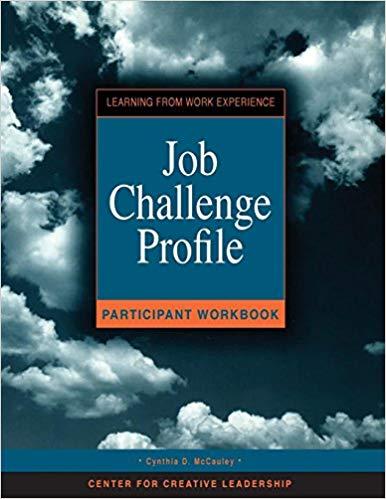 (PDF)Job Challenge Profile, Participant Workbook and Survey Revised Edition