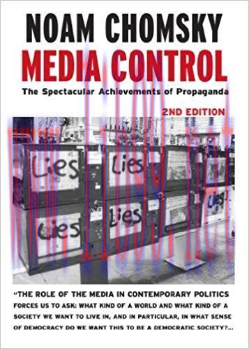 Media Control: The Spectacular Achievements of Propaganda (Open Media Series) Subsequent Editio...