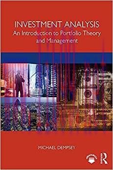 (PDF)Investment Analysis: An Introduction to Portfolio Theory and Management 1st Edition