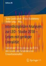 [PDF]Interdisziplin&auml;re Analysen zur LEO - Studie 2018 &ndash; Leben mit geringer Literalit&auml;t: Vertief...