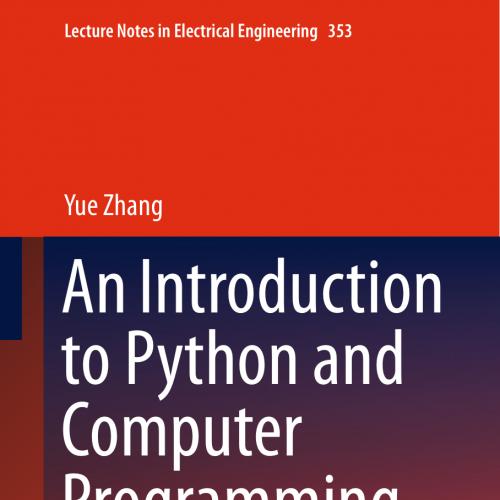An Introduction to Python and Computer Programming