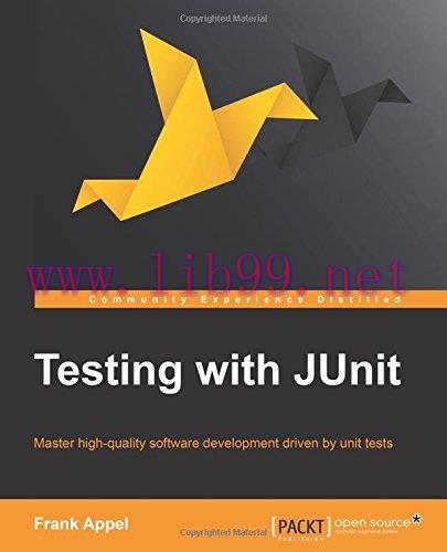 [FOX-Ebook]Testing with Junit
