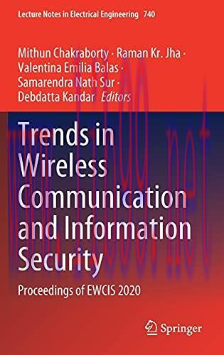 [FOX-Ebook]Trends in Wireless Communication and Information Security: Proceedings of EWCIS 2020