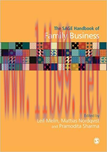 (PDF)The SAGE Handbook of Family Business 1st Edition