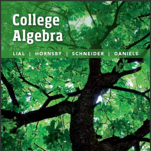 (Test Bank)College Algebra , 12th Edition by R. David Gustafson.zip