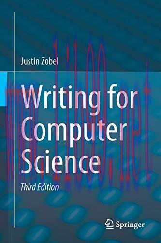 [FOX-Ebook]Writing for Computer Science, 3rd Edition