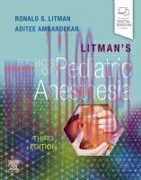 [PDF]Litman&rsquo;s Basics of Pediatric Anesthesia