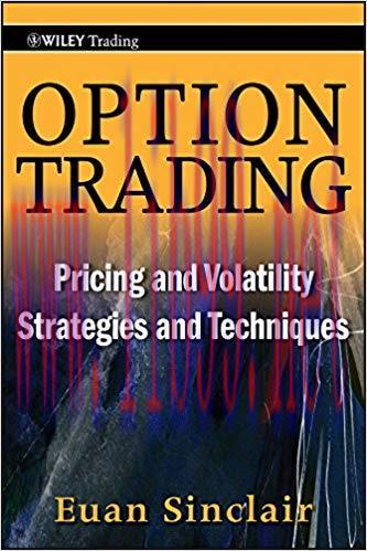 Option Trading: Pricing and Volatility Strategies and Techniques (Wiley Trading Book 445) 1st E...