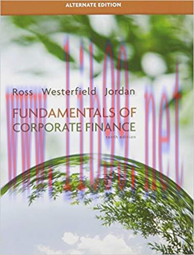 [PDF]Fundamentals of Corporate Finance 10th Edition (Alternate Edition)