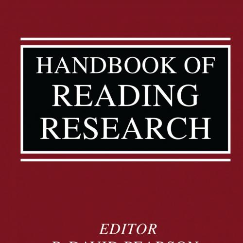 Handbook of Reading Research - P. David Pearson,(Section Editor Barr,Michael L. Kamil,Peter B. ...