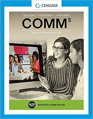 COMM 5th Edition [Deanna D. Sellnow]