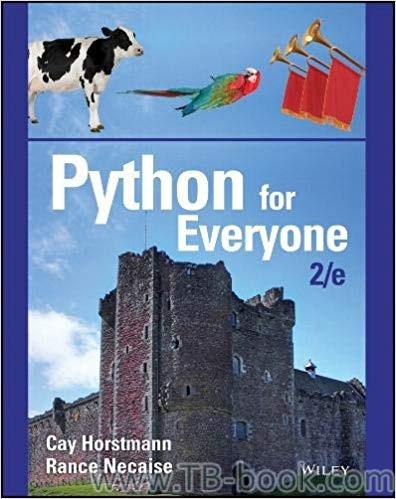 (PDF)Python for Everyone 2nd Edition by Cay S. Horstmann