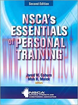 (PDF)NSCA&rsquo;s Essentials of Personal Training 2nd Edition