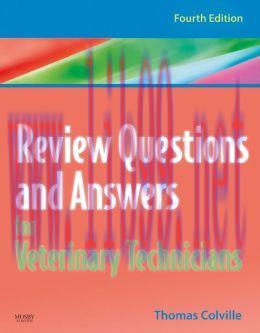[AME]Review Questions and Answers for Veterinary Technicians - REVISED REPRINT, 4th Edition
