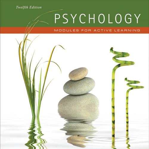 Psychology-Modules for Active Learning,12th Edition