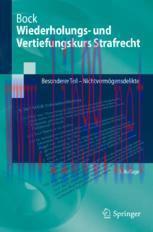 [PDF]Wiederholungs- und Vertiefungskurs Strafrecht: Besonderer Teil - Nichtverm&ouml;gensdelikte