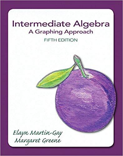 (Solution Manual)Intermediate Algebra A Graphing Approach, 5th Edition Elayn Martin-Gay.zip