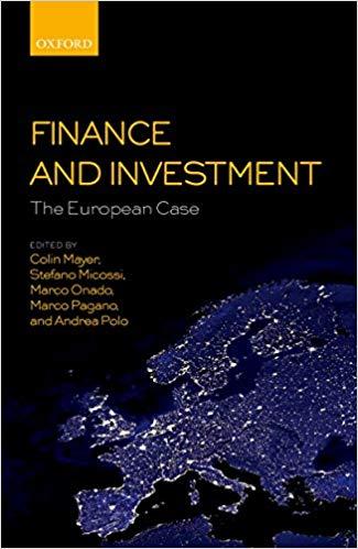 (PDF)Finance and Investment The European Case 1st Edition