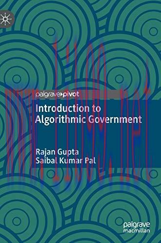 [FOX-Ebook]Introduction to Algorithmic Government
