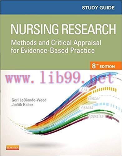 [PDF]Study Guide for Nursing Research, 8th Edition