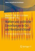 [PDF]Wahlen und politische Einstellungen in Ost- und Westdeutschland: Persistenz, Konvergenz od...