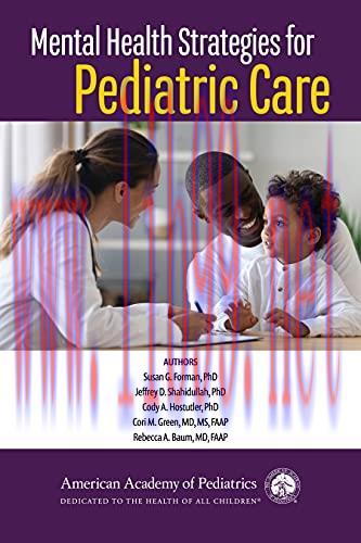 [AME]Mental Health Strategies for Pediatric Care (Original PDF)
