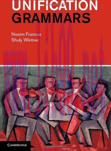 [FOX-Ebook]Unification Grammars