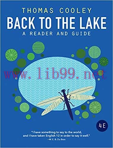 (PDF)Back to the Lake (Fourth Edition)