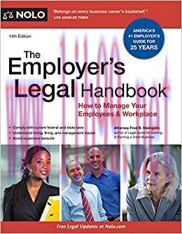 (PDF)Employer&rsquo;s Legal Handbook, The: How to Manage Your Employees & Workplace