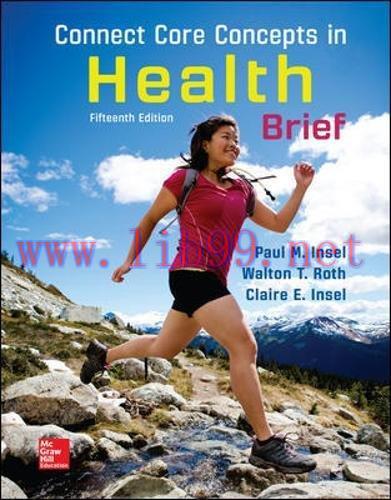 [FOX-Ebook]Connect Core Concepts in Health, 15th Edition