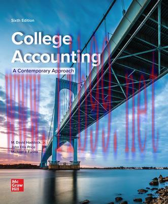 [PDF]ISE Ebook College Accounting A Contemporary Approach 6th Edition [M. DAVID HADDOCK JR]