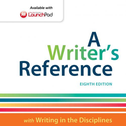 Writing in the Disciplines Advice and Models A Hacker Handbooks Supplement 8th - Jonathan S. Cu...