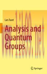 [PDF]Analysis and Quantum Groups