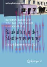 [PDF]Baukultur in der Stadterneuerung: Jahrbuch Stadterneuerung 2021