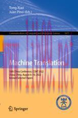 [PDF]Machine Translation: 18th China Conference, CCMT 2022, Lhasa, China, August 6&ndash;10, 2022, Re...