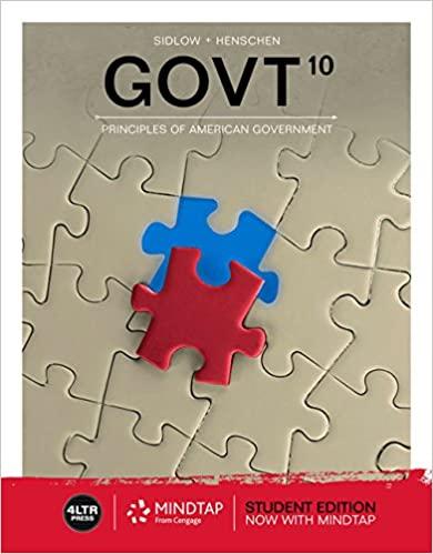 (PDF)GOVT (with MindTap Political Science, 1 term (6 months) Printed Access Card)