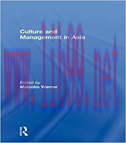 (PDF)Culture and Management in Asia 1st Edition