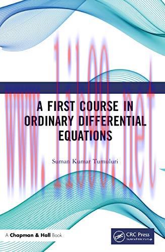 [FOX-Ebook]A First Course in Ordinary Differential Equations