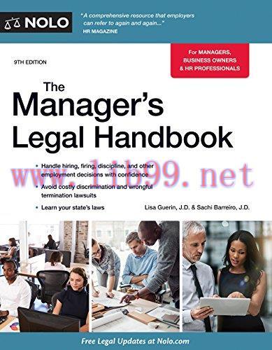 [FOX-Ebook]The Manager's Legal Handbook, 9th Edition