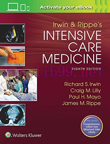 [AME]Irwin and Rippe's Intensive Care Medicine, 8th Edition (EPUB)