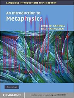 (PDF)An Introduction to Metaphysics (Cambridge Introductions to Philosophy)
