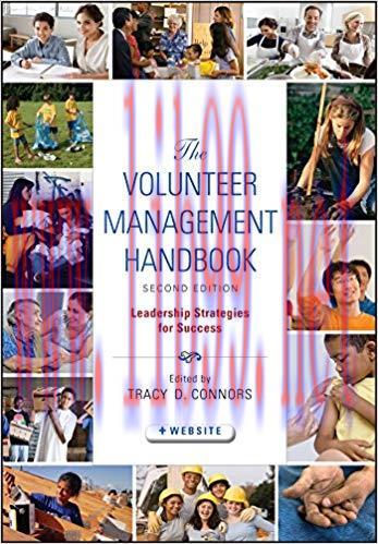 The Volunteer Management Handbook: Leadership Strategies for Success (Wiley Nonprofit Law, Fina...